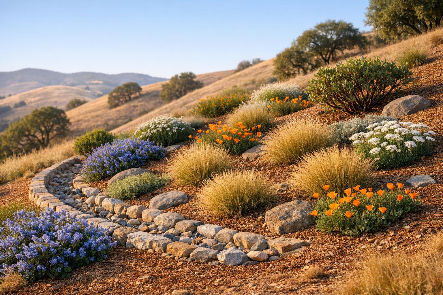 10 Drought-Tolerant Plants for Slopes
