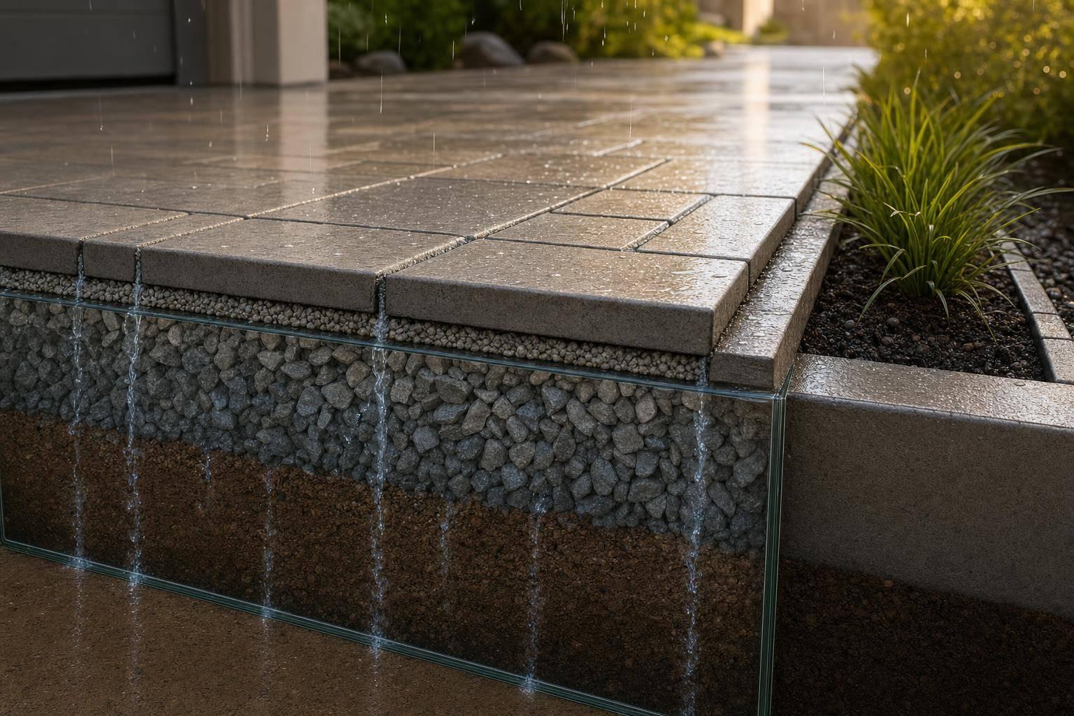 Why Permeable Pavers Solve Drainage Issues