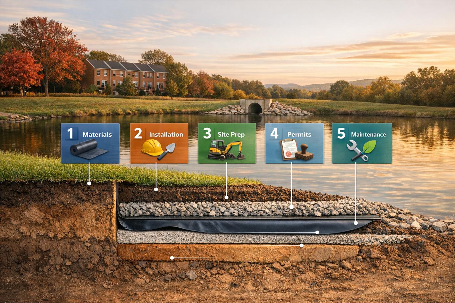 Retention Basin Liner Costs Explained