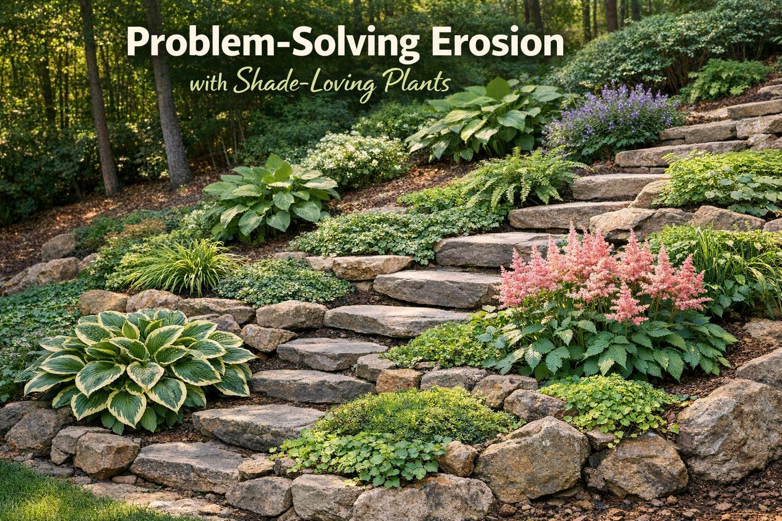 Problem-Solving Erosion with Shade-Loving Plants