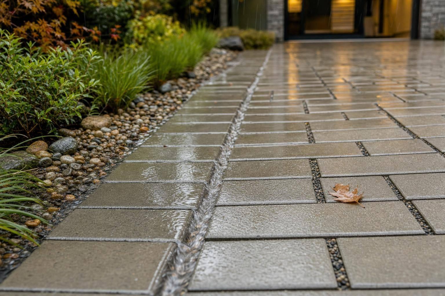 Benefits of Permeable Pavers for Drainage