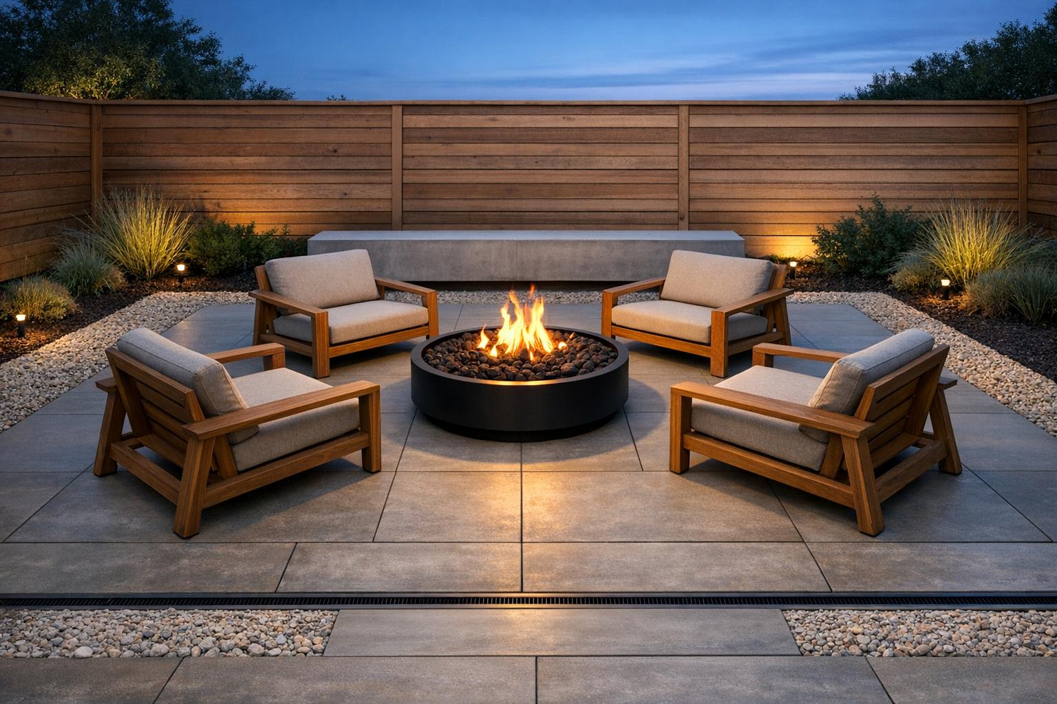 How to Design Patios with Fire Features