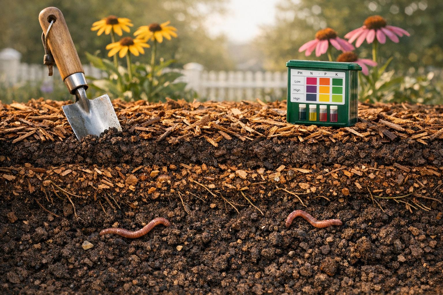 Organic Soil Prep for Maryland Flower Beds