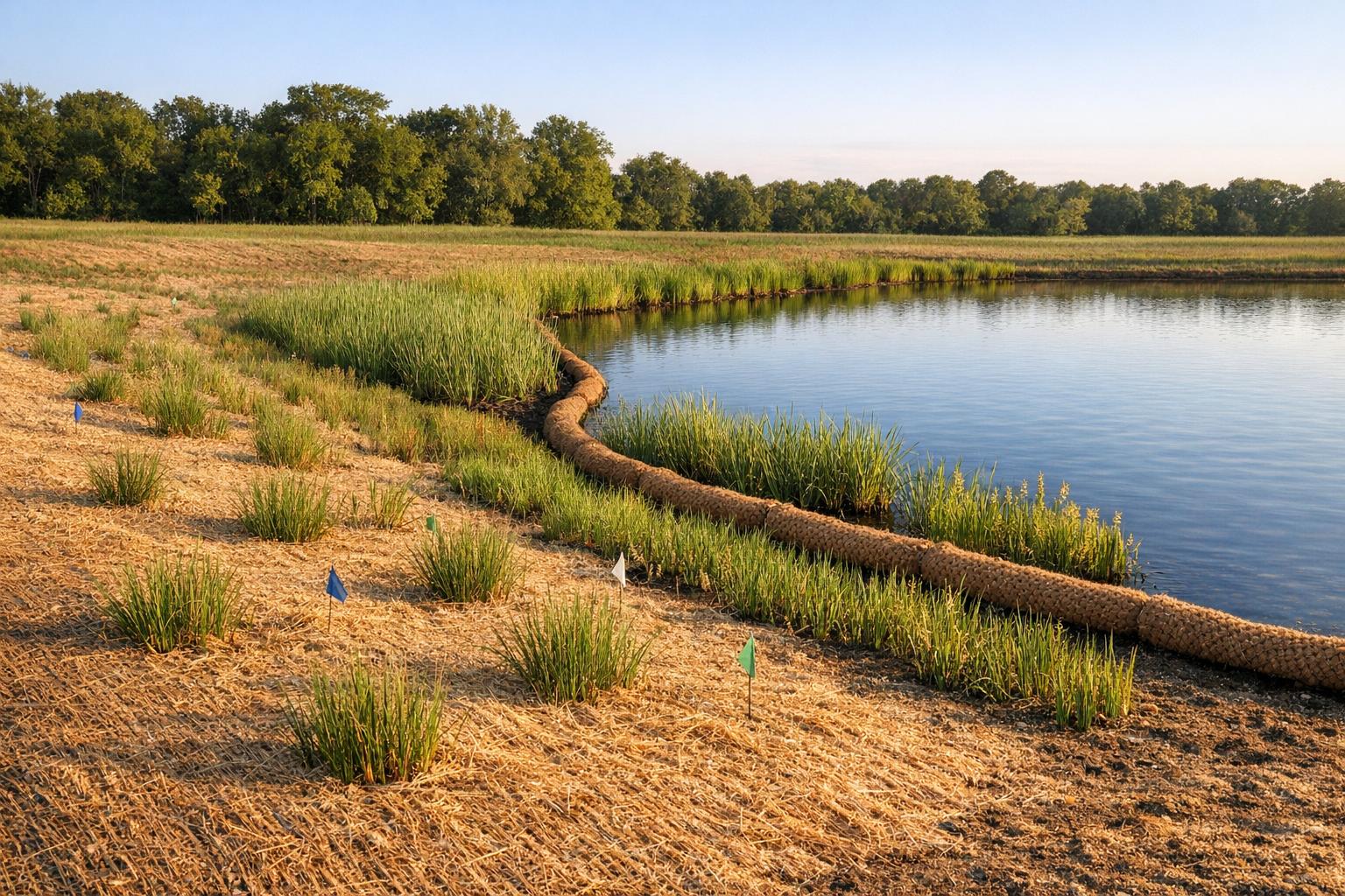 Retention Basin Design: Vegetation Tips