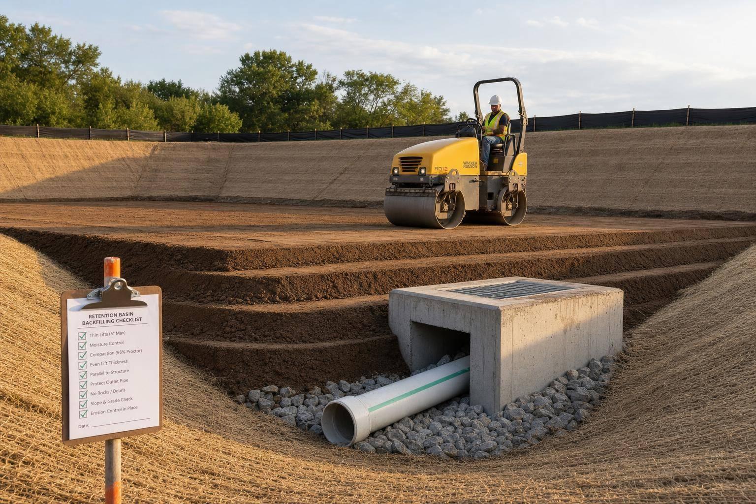 Retention Basin Backfilling Checklist