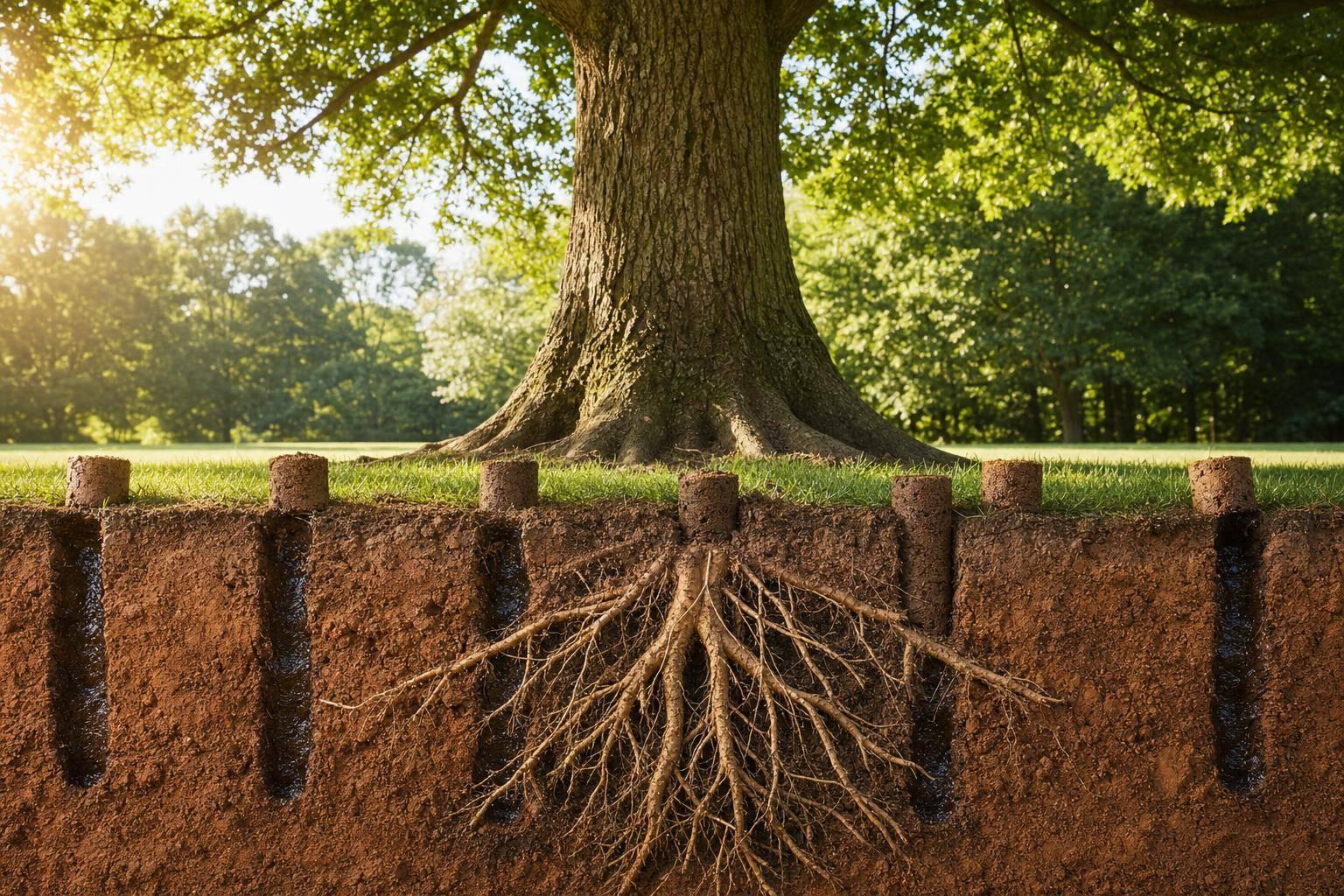 5 Benefits of Soil Aeration for Tree Roots