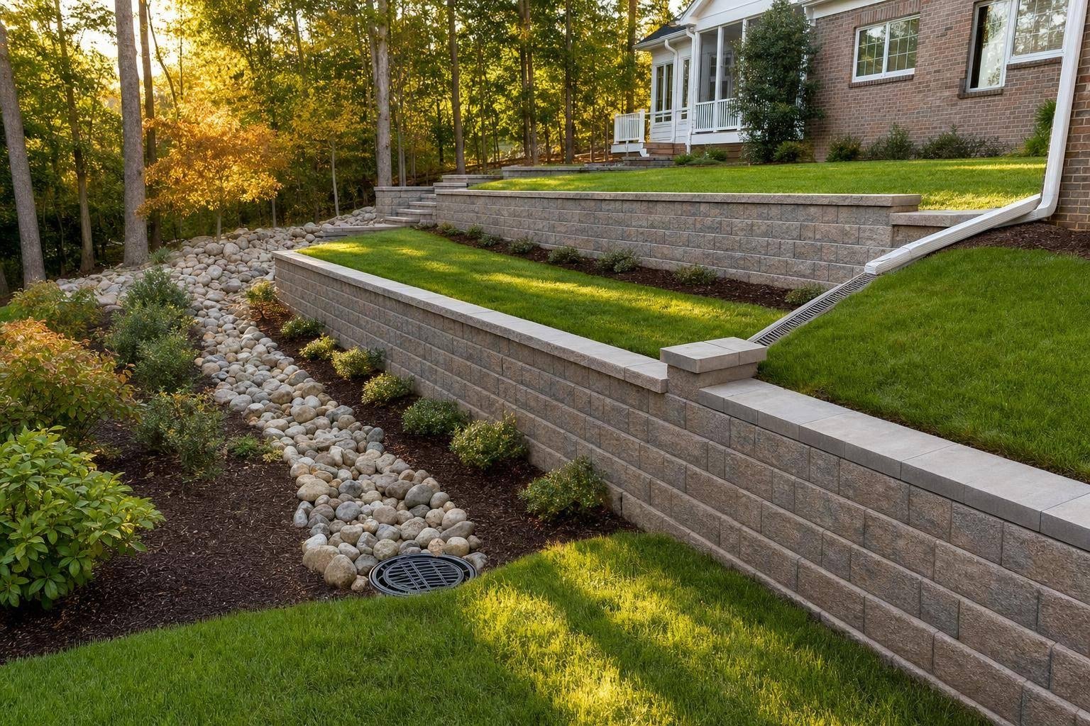 Retaining Wall Grading Solutions in Howard County