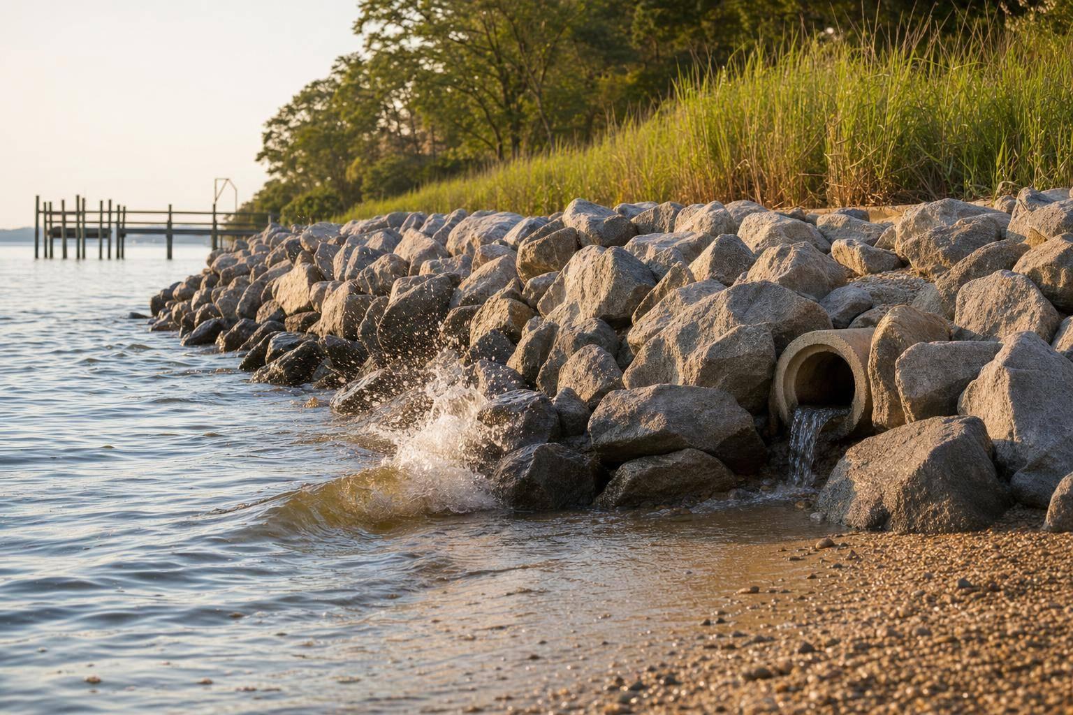 How Riprap Prevents Erosion in Maryland