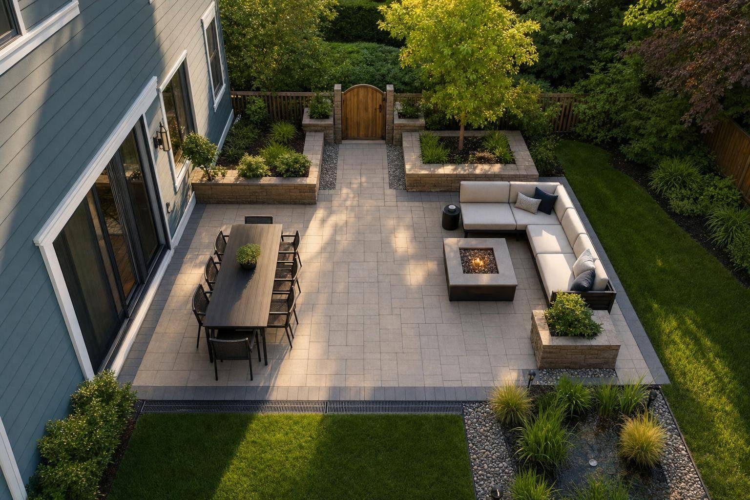 Patio Layout Design in Howard County