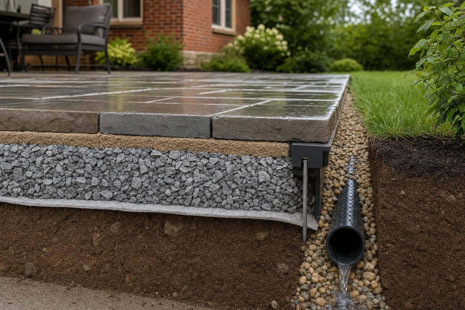 How Patio Materials Handle Maryland Weather