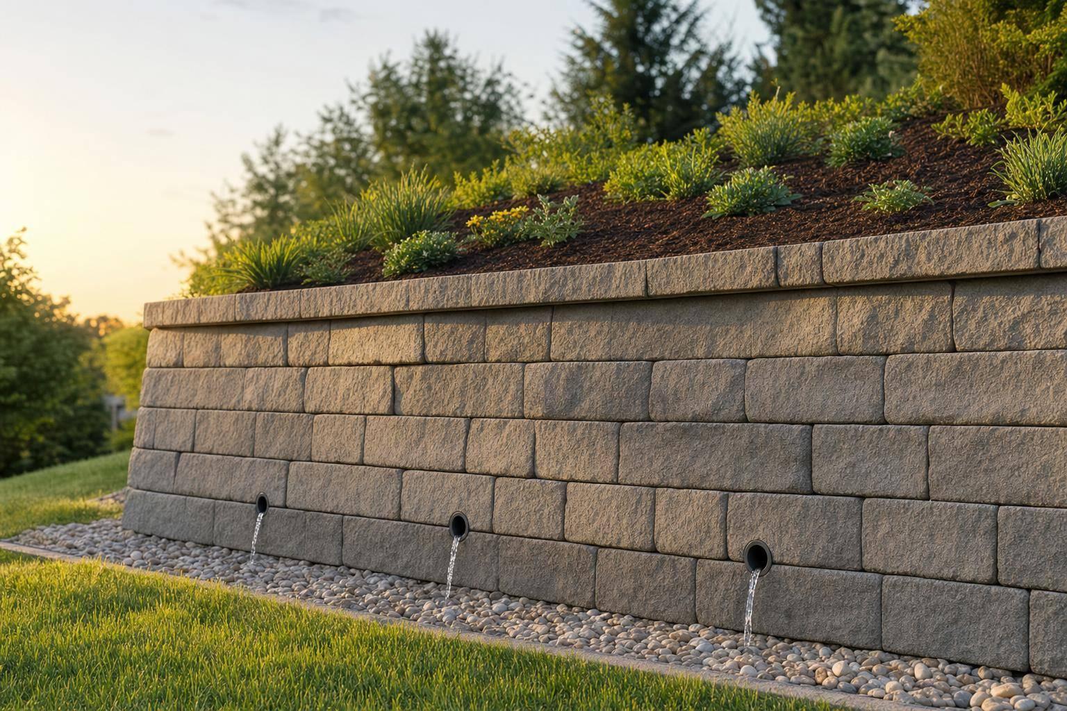 How Gravity Retaining Walls Prevent Erosion