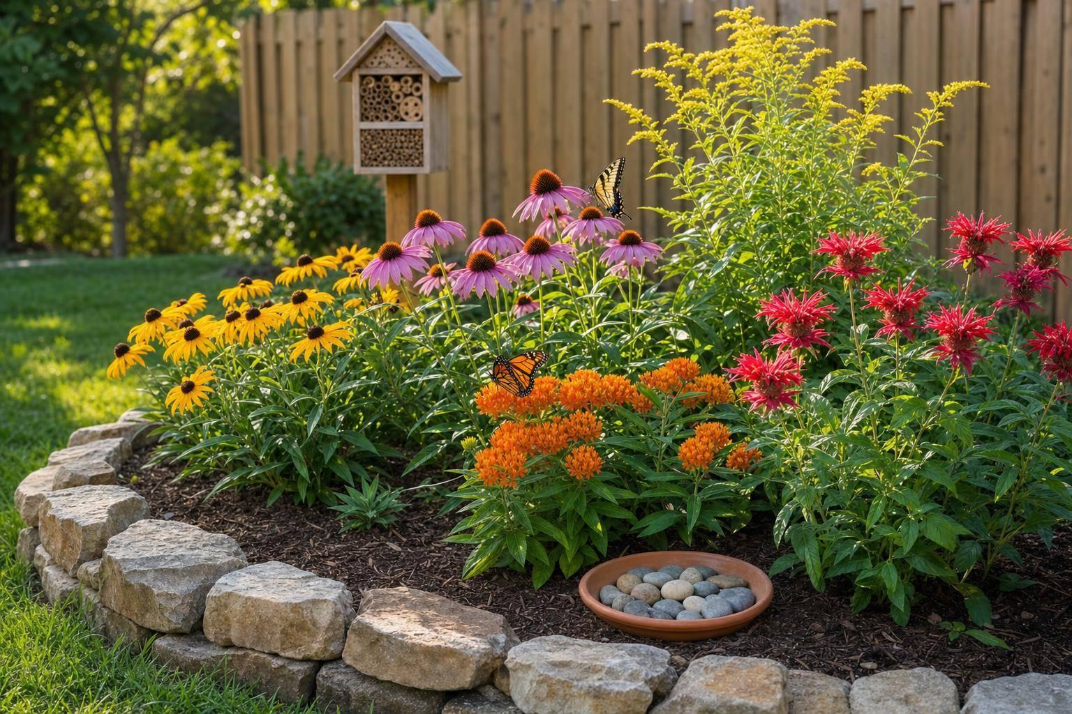 Pollinator Garden Beds in Maryland