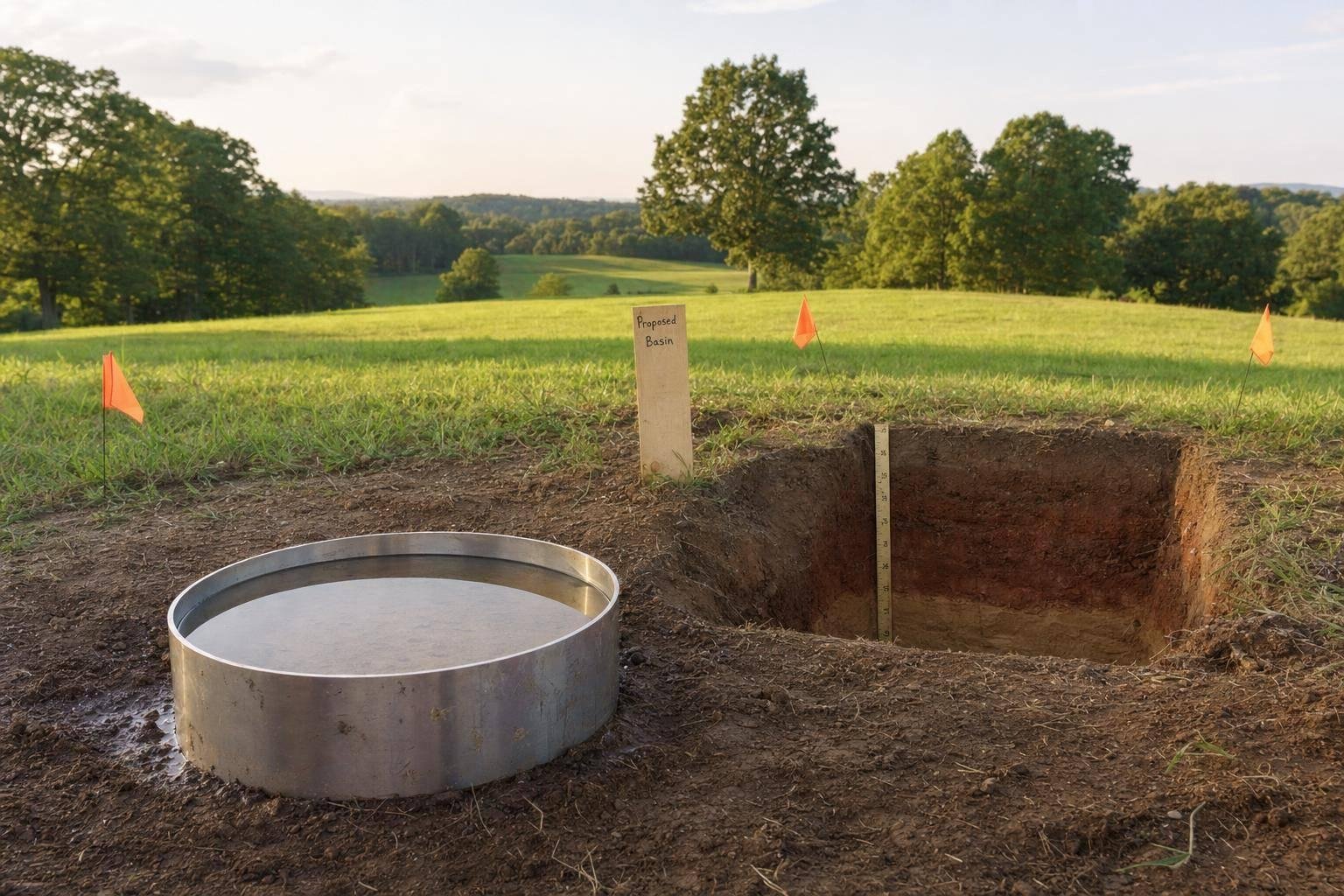Maryland Soil Testing for Basin Sites