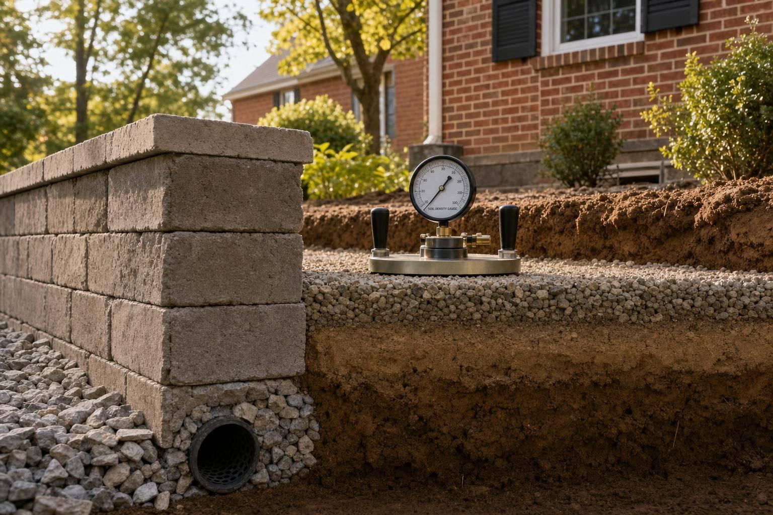 Compaction Testing for Retaining Walls: Maryland Guide
