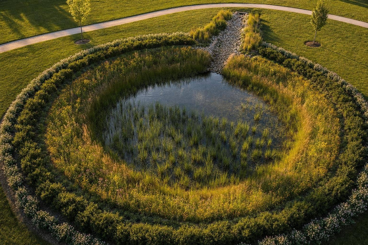 Plant Zones In Retention Basins