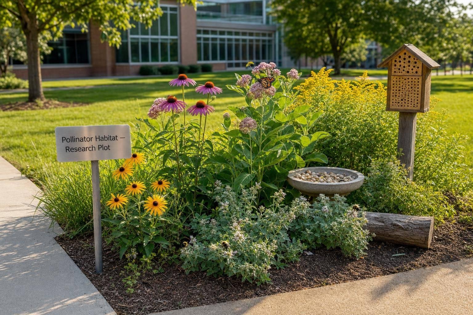 University Pollinator Garden Studies: Maryland Takeaways