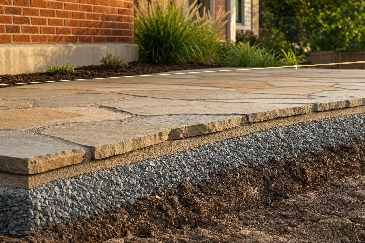 Flagstone Dry-Lay Install Guide | Maryland Yards