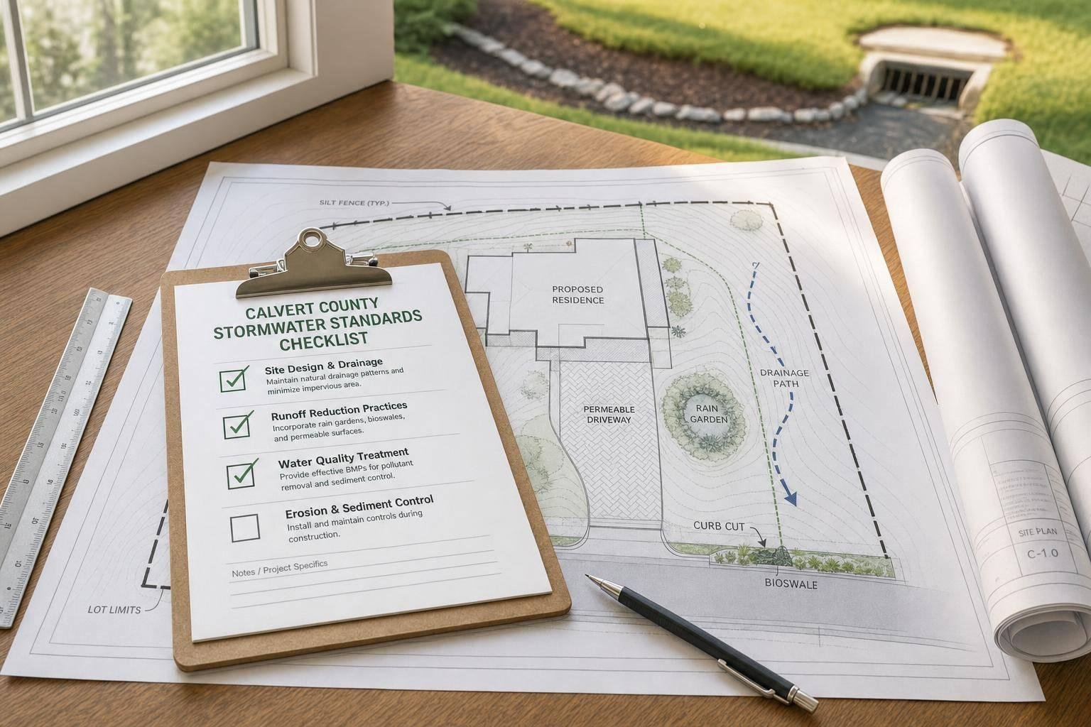 Calvert County Stormwater Standards Checklist