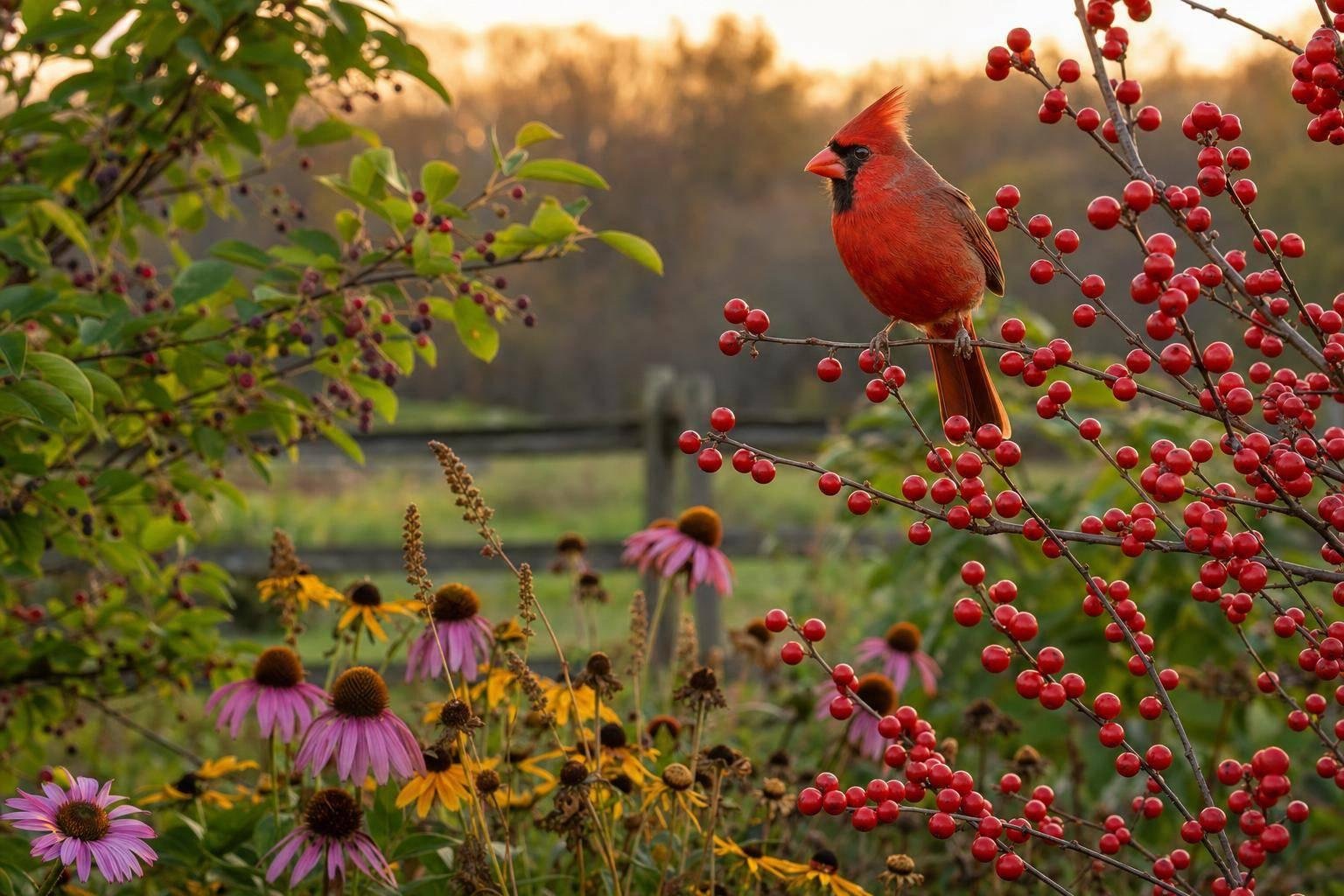 12 Native Plants for Birds in Maryland