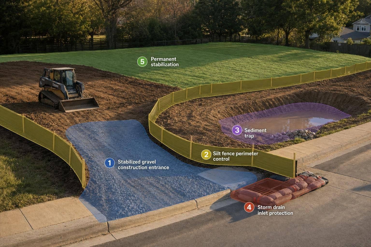 Construction Phasing Plan: BMP Setup Order
