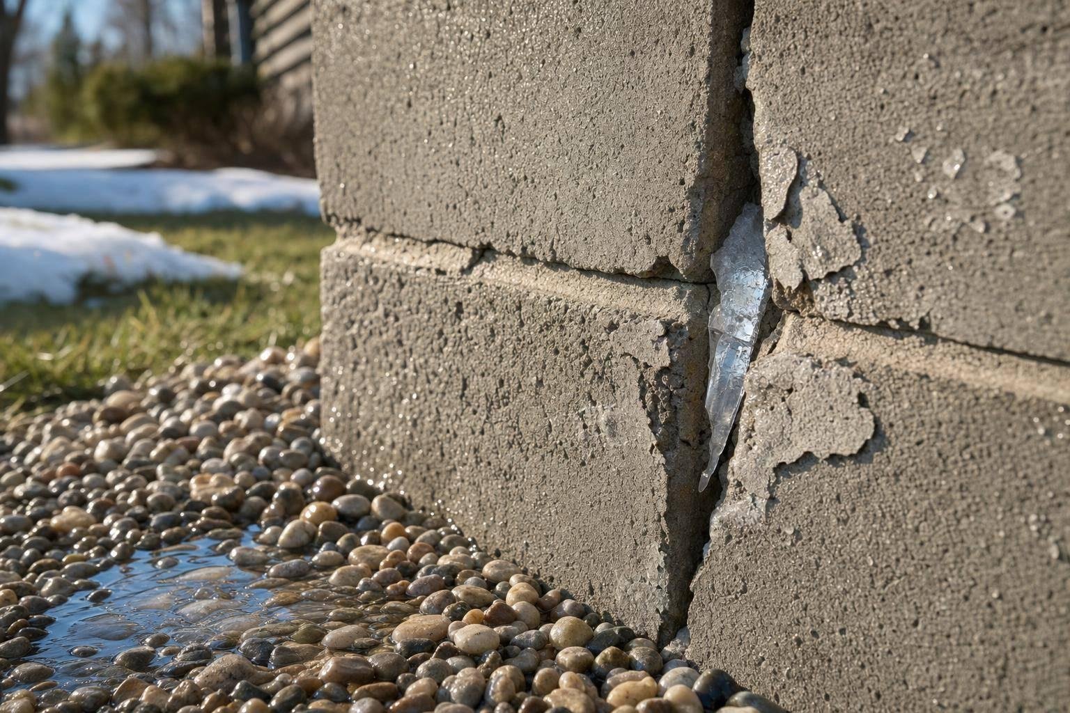 How Freeze-Thaw Cycles Affect Block Walls