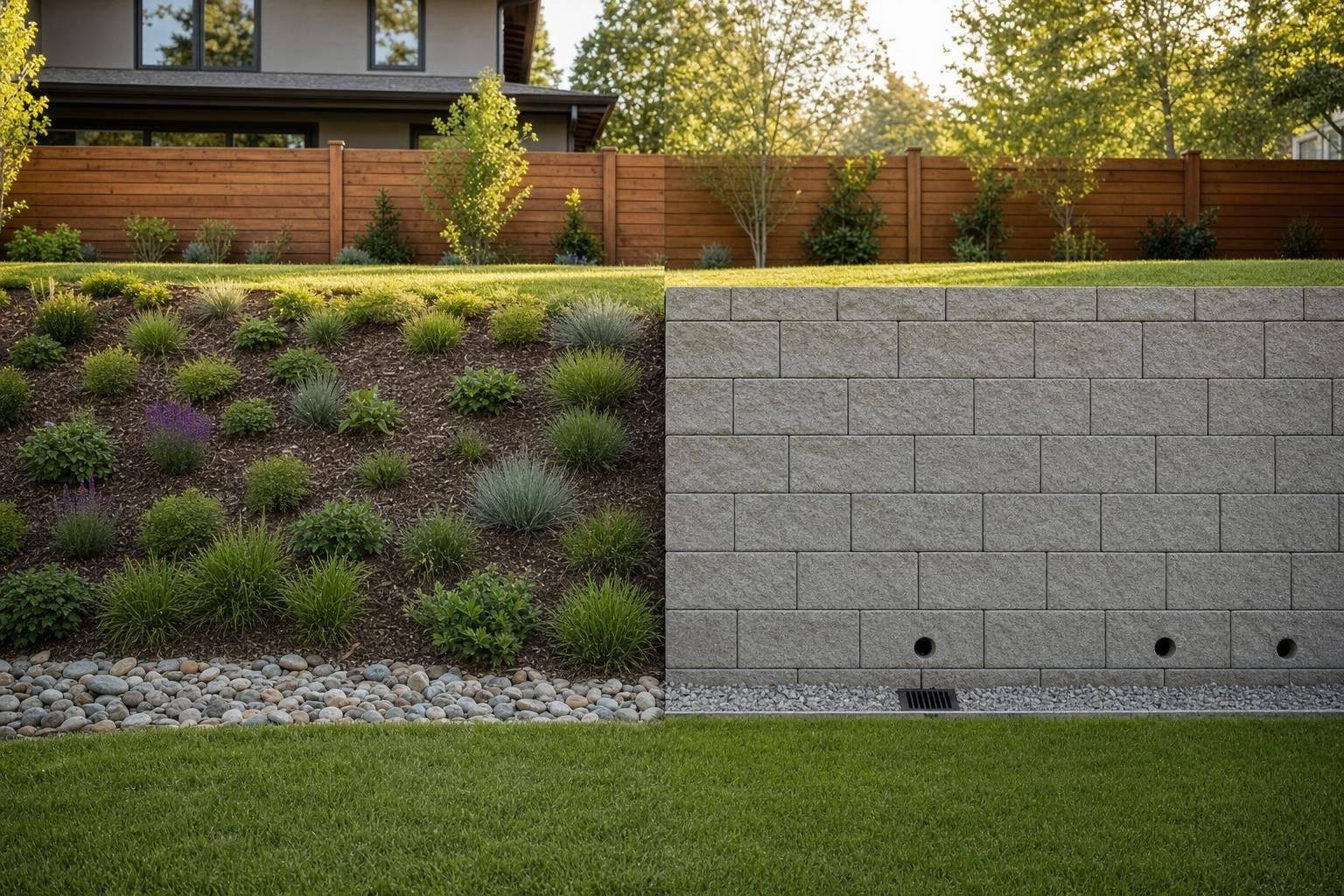 Reinforced Soil Slopes vs Retaining Walls