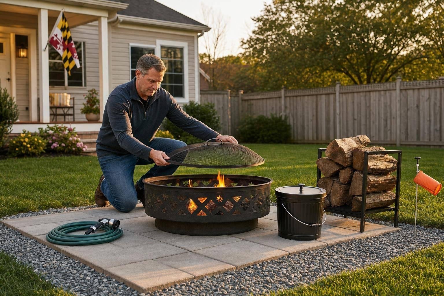 Outdoor Fire Safety Guide For Maryland Homes