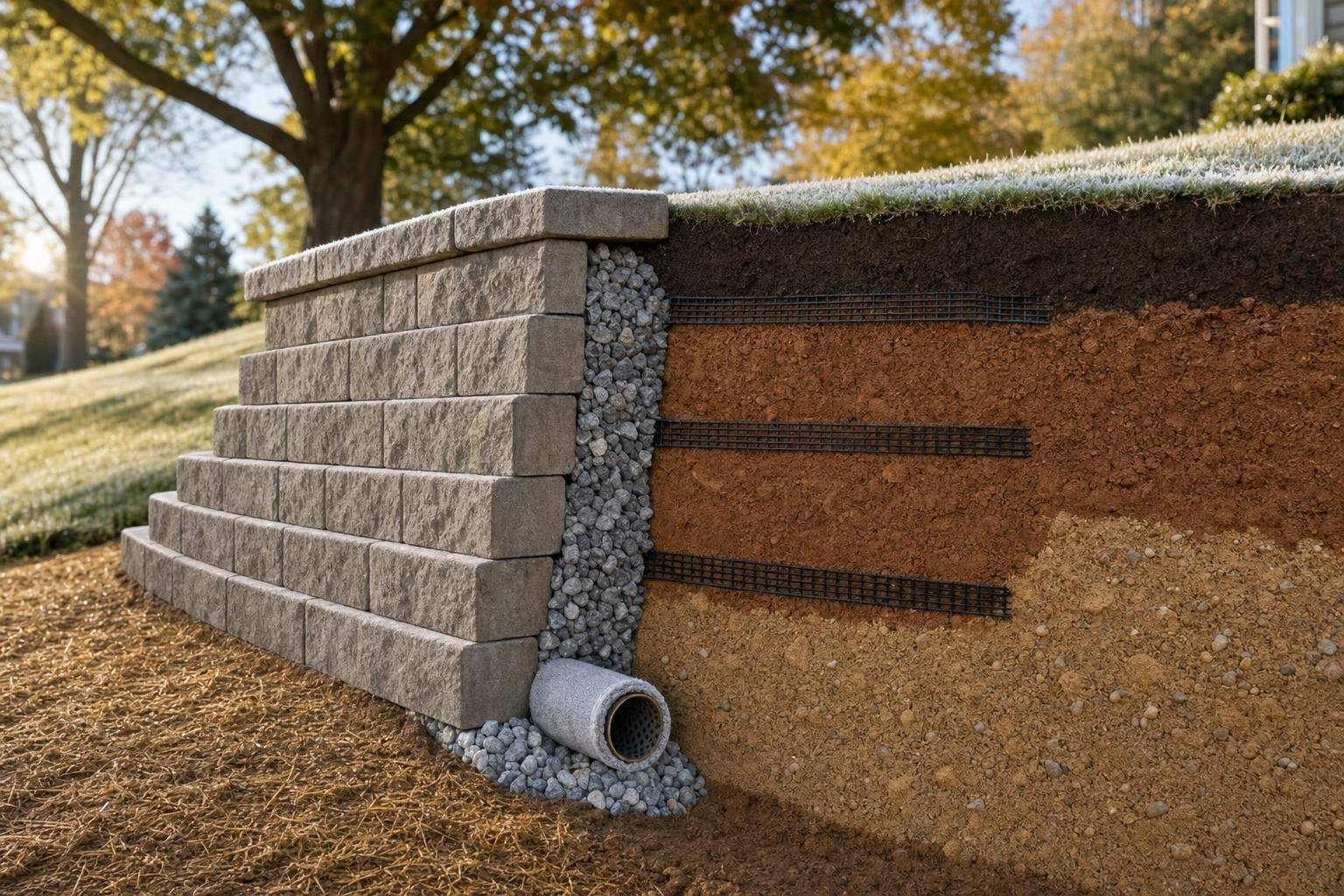 Maryland Soil and Block Wall Material Study