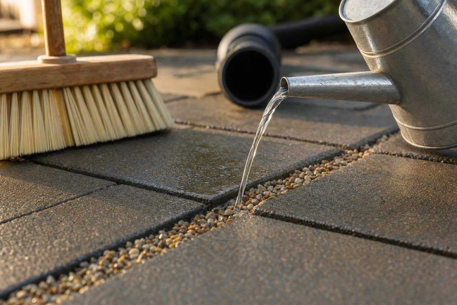How To Clean Clogged Permeable Pavers