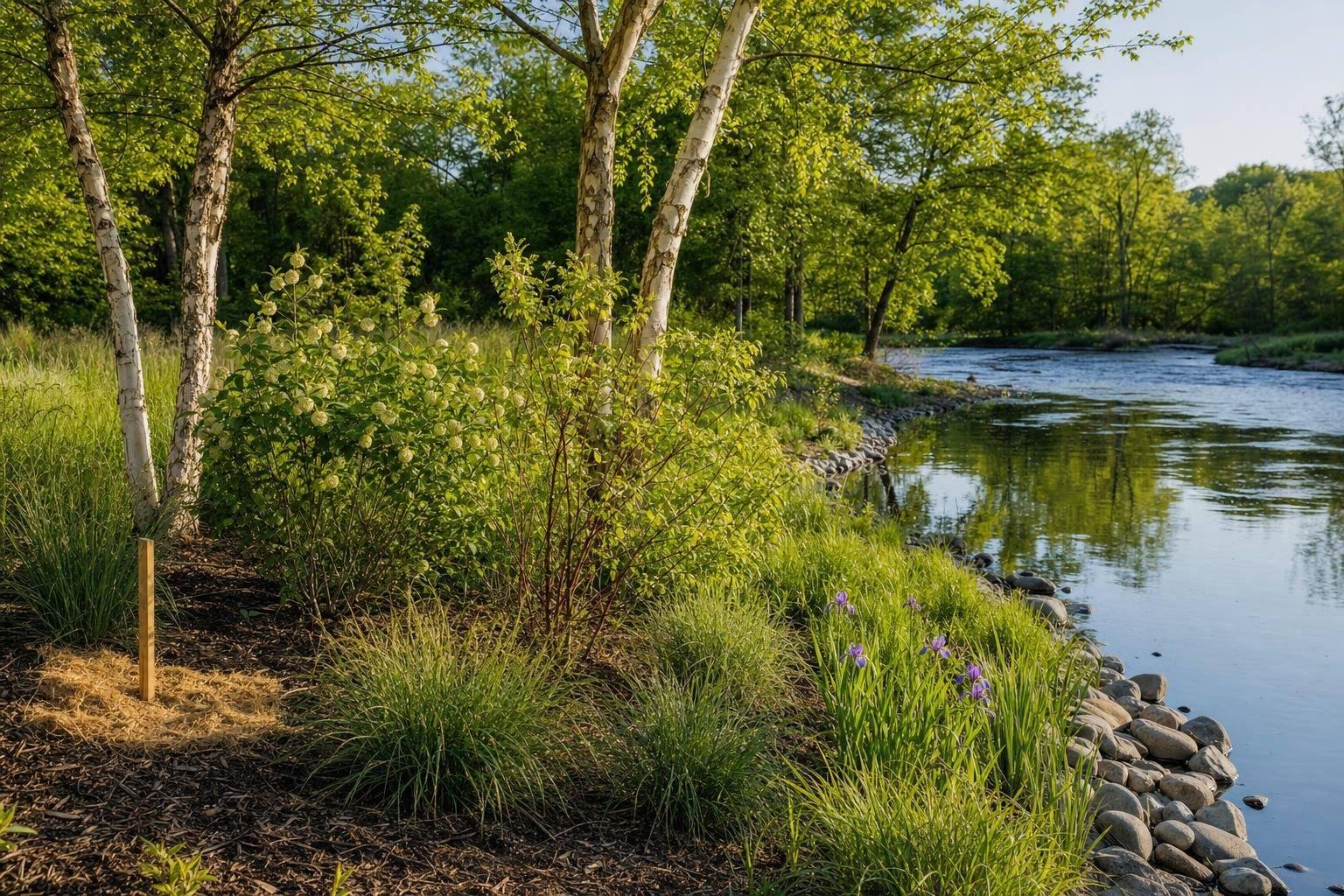 Riparian Buffer Plants for Maryland Streambanks