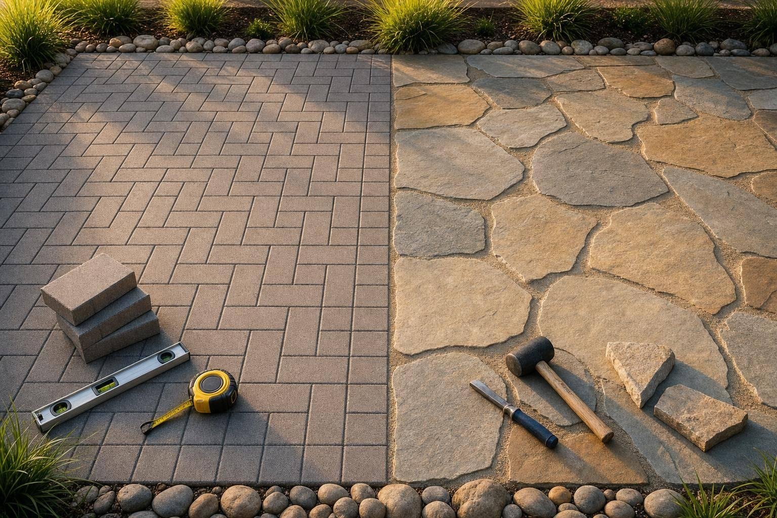 Paver vs Flagstone Patio Cost Guide