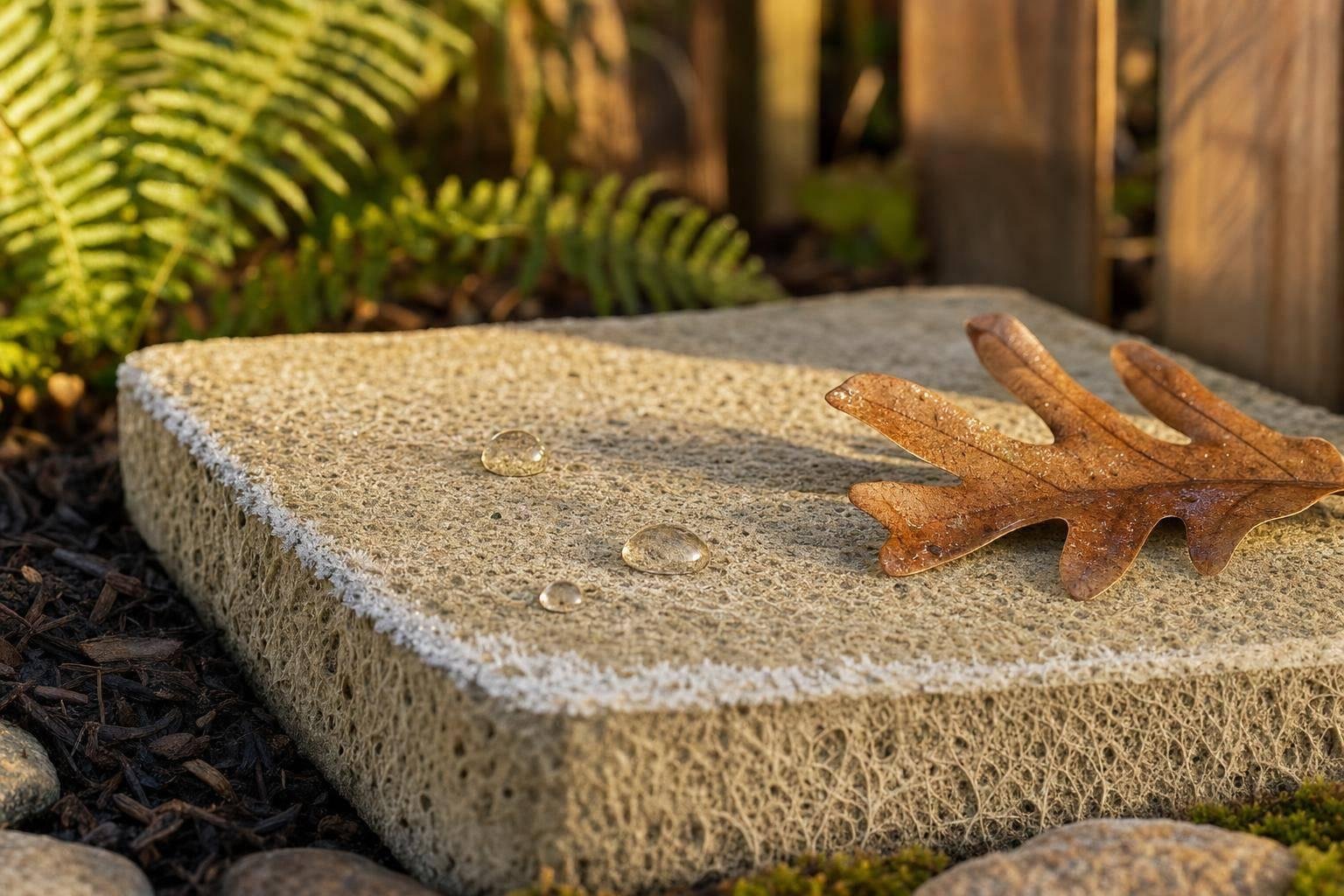 Mycelium Concrete Pavers for Maryland Yards