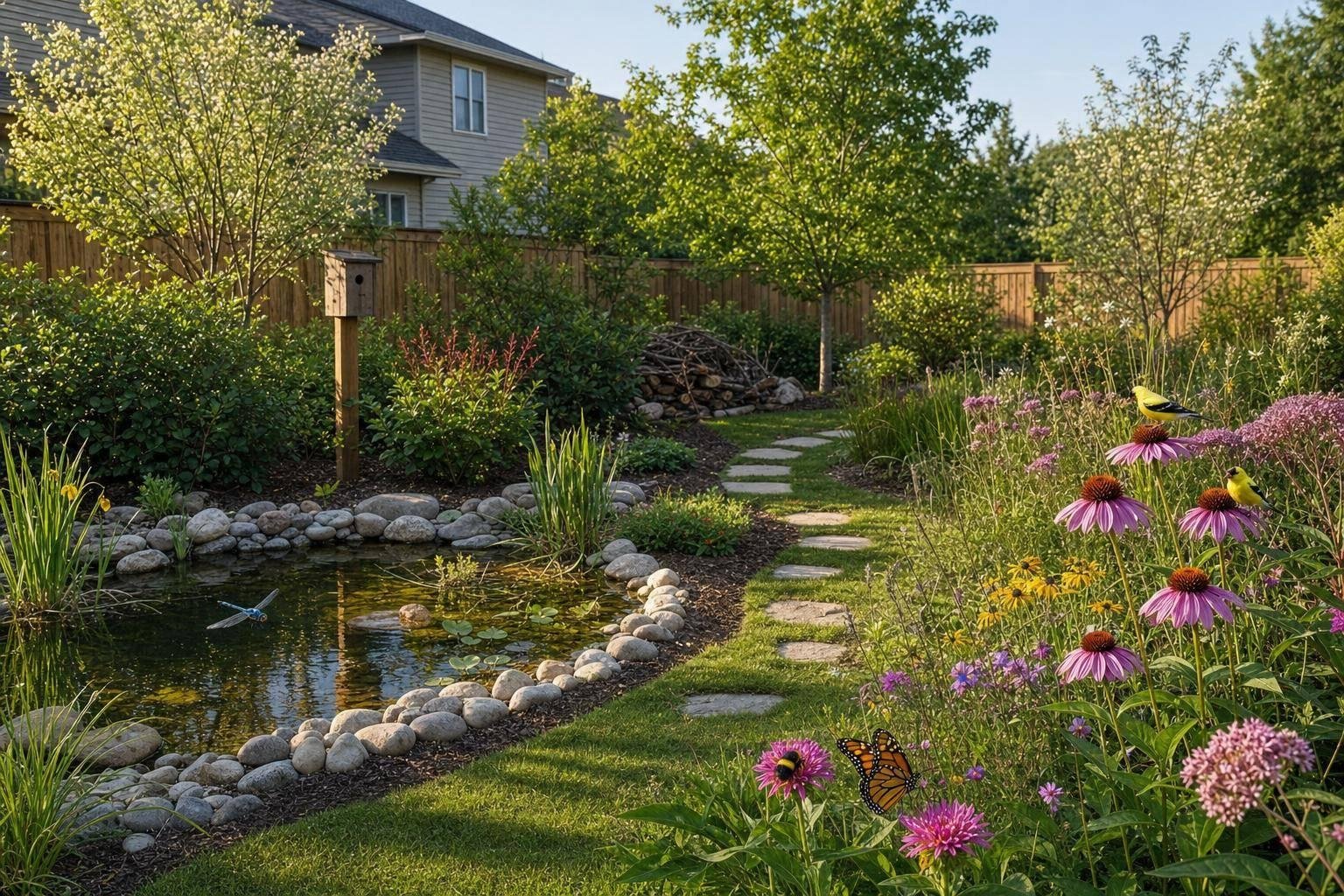Conservation Landscaping for Multi-Species Yards