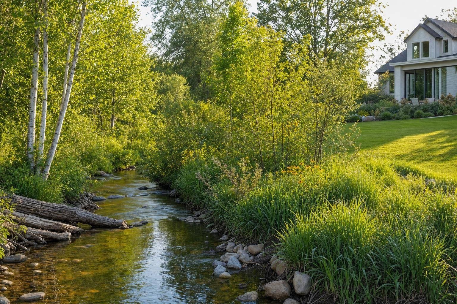 Riparian Buffer Planting for Home Landscapes